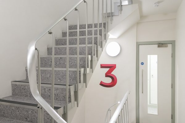 multi level stairwell